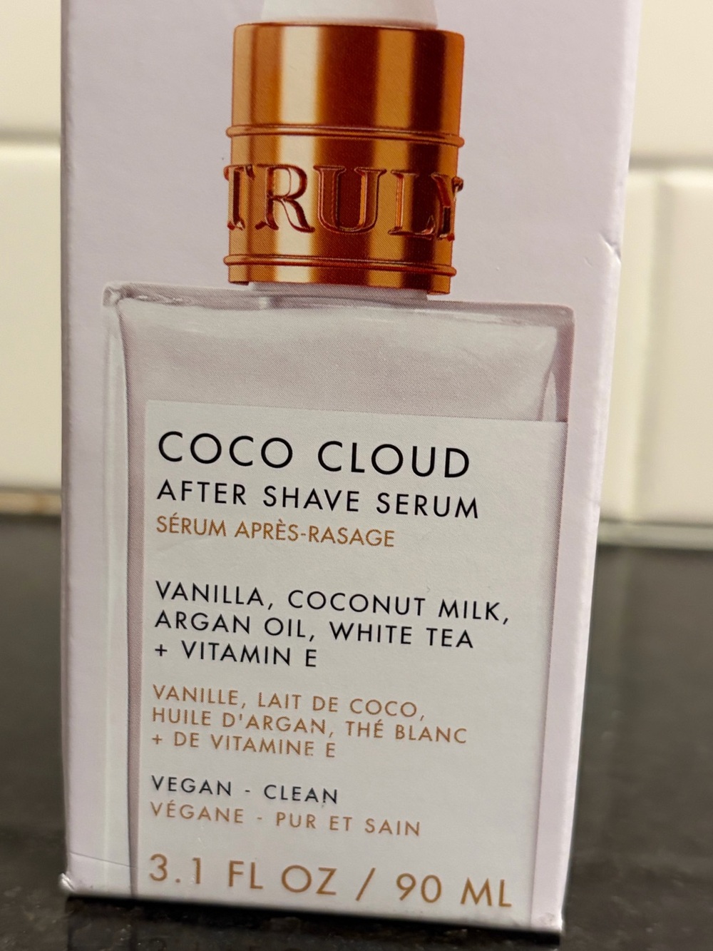 Truly - “Coco Cloud “After Shave Serum (Size: 3.1 fl oz) - New in Box - Picture 10 of 15